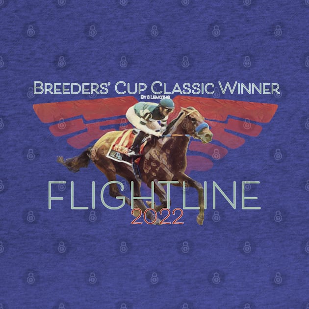 Flightline Wins the 2022 Breeders Cup by Ginny Luttrell